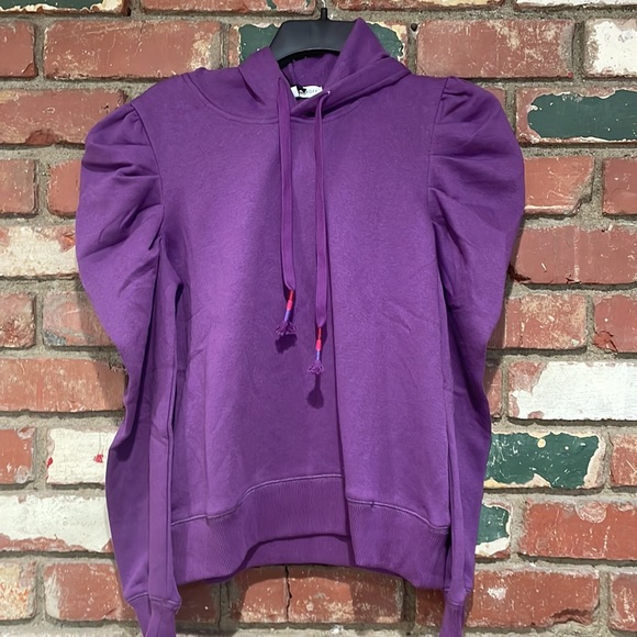 Rebecca Minkoff Janine Hoodie purple New with tags - Picture 3 of 4